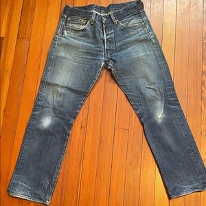 Levi's Classic Indigo Straight Jeans